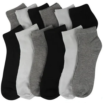 1/2 par muških ženskih kratkih čarapa do gležnja, prozračne dnevne sportske čarape Cotoon, unisex, Sox s niskim cutaway