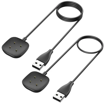 2 kutije/1 pakiranje USB Adapter Punjač Za Fitbit Versa 4/Versa 3/Sense/Sense 2 priključne stanice za punjenje Fitbit Versa 3 4