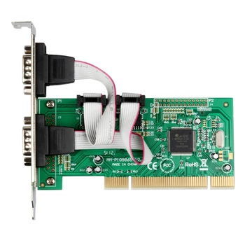2 porta RS232 industrijski serijski port PCI kartica PCI-COM portove 9Pin serial kartica