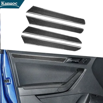 8 kom., jastuk na vrata ploča za Volkswagen Jetta 2011 2012 2013 2014, naljepnice od karbonskih vlakana, dekorativni dodaci za unutrašnjost automobila