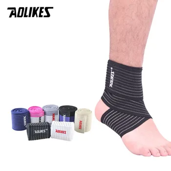 AOLIKES, 1 kom., profesionalne sportske gume, elastične gume za podršku gležanj, zaštita gležnja, zavoj za teretanu