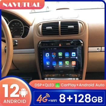 Auto media player za Porsche Cayenne 2002-2010 Android 12 Radio, stereo, video, GPS navigacija, Carplay 4G WIFI DSP