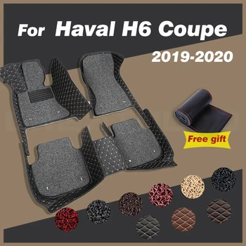 Auto-tepisi za Haval H6 Coupe 2019 2020, auto navlaku za noge, običaj tepiha, oprema za enterijer, detalji za ukrašavanje