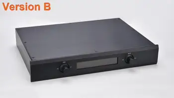 BZ4307 Aluminijsko crno Kućište predpojačala/Telo DAC/Kućište pojačala Kutija Аудиоусилителя
