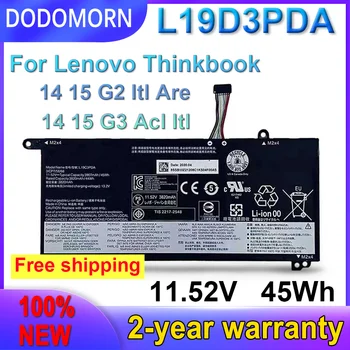 DODOMORN Novu Bateriju L19D3PDA 45Wh Za Lenovo Thinkbook 14 15 G2 Itl Are Thinkbook 14 15 G3 Acl Itl L19C3PDA L19L3PDA L19M3PDA