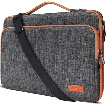 DOMISO 14 15,6 17,3-inčni torbica za laptop torbe, vodootporan šok-dokaz torbica za laptop, torba preko ramena, zaštitna torbica
