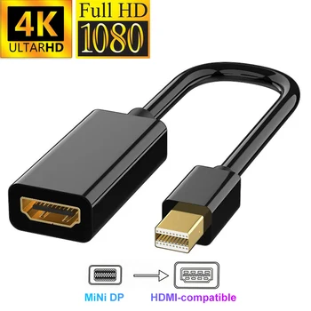 Kabel Mini Displayport, HDMI 4K Mini DP-HDMI Adapter 1080P Mini DP priključak HDMI Priključak kompatibilan Priključak Za Apple MacBook Air i Pro