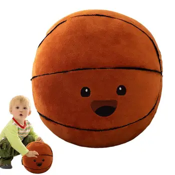 Košarkaški medo fluffy košarkašku medo loptu Crtić soft košarkaški pliš igračku nogometne lopte Mekana lutka darove za dječake