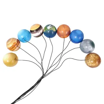 Kuglice za stres s solarni sustav za djecu i odrasle, model planetarnih lopte za astronomiju, poklon za rođendan, igračka za svemirske zurke