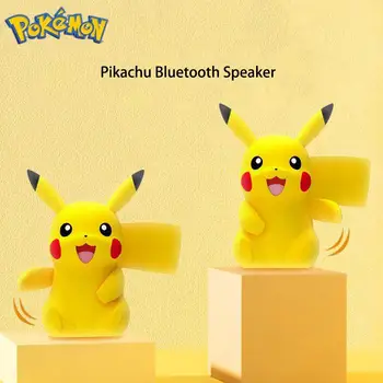 Pokemon Pikachu, Bežični Bluetooth Audio Mini Mali Prijenosni High-End Kreativni Lampica Ljuljanje Uho Podesivi Poklon Prijatelju