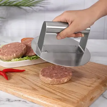 Preša za burgeri od nehrđajućeg čelika sa non-stick premazom, lako моющийся, mogu se prati u stroju za pranje posuđa, uređaja za kuhanje bezdimni pite za roštilj-roštilj