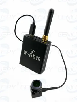 Prijenosni Setove kamere 1080P Mini Wifi DVR sa napajanjem iz baterije 1CH CCTV i DVR Na vif AHD DVR P2P Video Audio DVR Snimač Utor za TF kartice