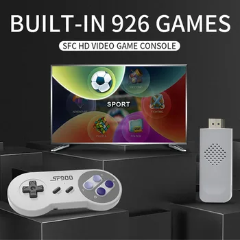 SF900 video Igra 2,4 G Bežični Gamepad Dendy HD Games Stick 4K Prijenosni Retro Konzole za PS1 Dualshock 2 Darove za Djecu, Obitelj