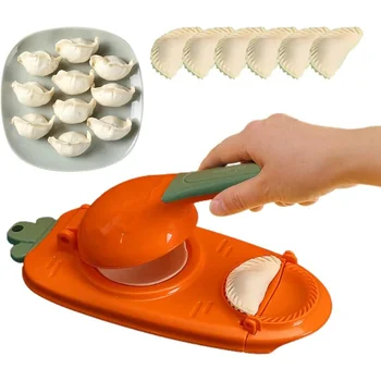 Uređaj za kuhanje raviole 2 u 1 Ručni alat za presovanje raviole Kuhinjski stroj je Prijenosni uređaj za kuhanje oblik knedle kuhati knedle u svojim rukama
