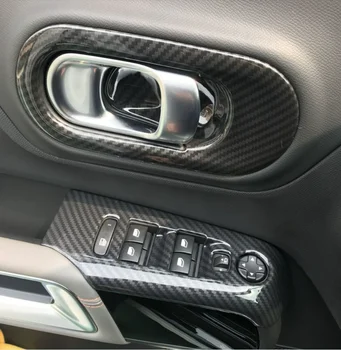 Za Citroen C5 Aircross, 2018-2021, pribor za unutrašnjost od ABS-plastike, izgled drva, unutarnja strana vrata ručka automobila, jastuk na čašu