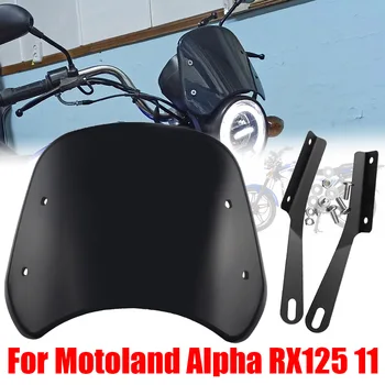 Za Motoland Alpha RX 125 11 RX125 ZS50-A Pribor za Motocikle Klasicni Vjetrobransko Staklo Vjetar Ekran Дефлекторная Poklopac Zaštita