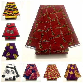 afrička tkanina od waxy po cijeloj površini 100% pamuk Ankara tkanina afrička tkanina s ovim waxy po cijeloj površini za šivanje haljine 2023 moderan dizajn prodaja odmah