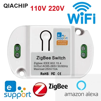 eWeLink Zigbee Smart Switch Bežični daljinski upravljač, prekidač vremena DIY pametan svjetla relej automatike pametne kuće Alexa Google