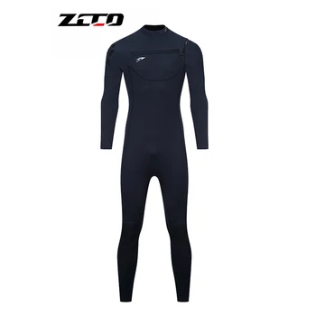 gospodo horizontalne hlače s dugim rukavima munje debljine 3 mm, za odrasle, морозостойкие, za ronjenje, snorkeling, surfing, kupaće kostime, ronilačko odijelo