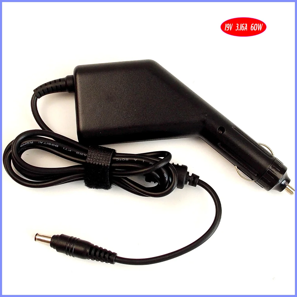 19 3.16 A Laptop Auto Adapter dc Punjač + USB Snaga za Samsung NP-RC420 NP-RC425 NP-RF411 NP-RV408 NP-RV410 NT-R468 NT-R470