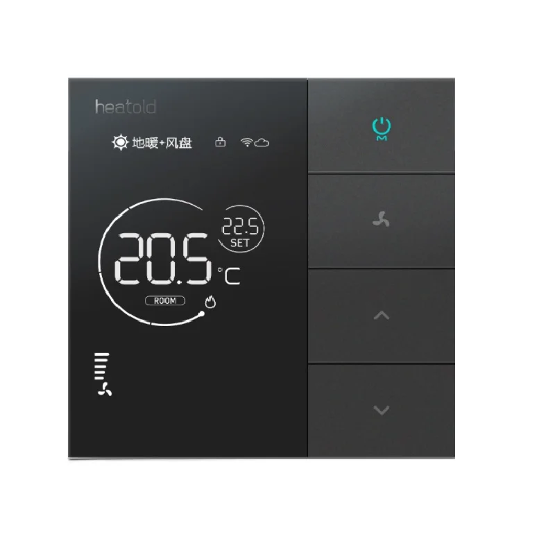 Prediktivni regulator temperature za dom Vodeni podno grijanje plinski kotao klima-uređaj Smart APP WiFi termostat