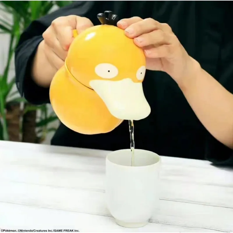 Čaša za vodu Pokemon Psyduck, japanske animacije, keramički čajnik, sladak čaj, šalica u obliku crtića, кавайный dar za djecu