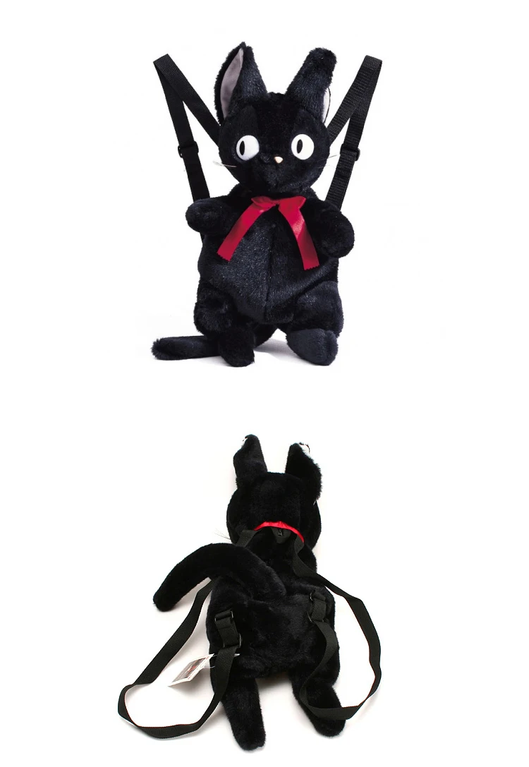 Ženska Studio Ghibli Black Cat jiji kiki ' s Isporuku Usluga Ruksak od samta Torba 50 cm pliš igračku Rođendan Darove za djecu